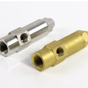 CNC Turning Brass Oil Boiler Burner Nozzle Siphon Full Cone Stainless Steel Oil Burner Nozzle
