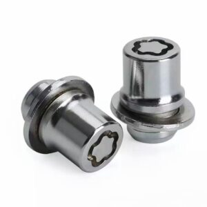 Car Modification Key Lug Nuts Exclusive Anti-Theft Conical Seat Locking Wheel Lug Nuts