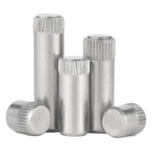 Custom Stainless Steel Knurled Pins Cylindrical Solid Connecting Rod Positioning Pins - الصورة 2