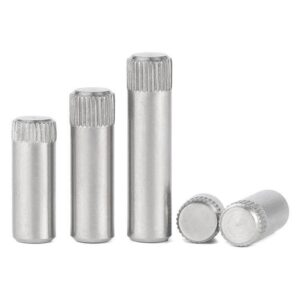 Custom Stainless Steel Knurled Pins Cylindrical Solid Connecting Rod Positioning Pins - الصورة 3
