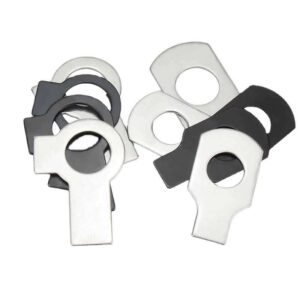 ⁦304 Stainless Steel Tab Washer with Long Tab and Wing M3-M52 Double Tab Washer⁩ - الصورة ⁦3⁩