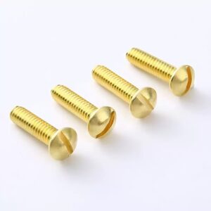 DIN ISO Standard Cheese Head Screws OEM CNC Machined Screws for Tight Tolerances
