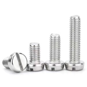 DIN ISO Standard Cheese Head Screws OEM CNC Machined Screws for Tight Tolerances - 画像 (3)