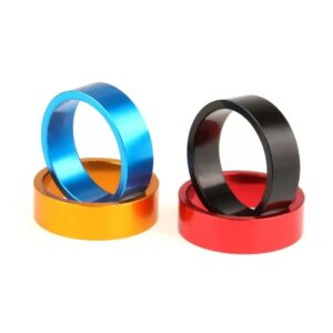 CNC Aluminum Bike Stem Spacers 1-1/8" Special Road MTB Headset Spacer Bicycle Fork Washer - Image 3