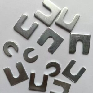 Precision CNC Slotted Washers Stainless Steel Special Shims for Industrial Doors and Frames - تصویر 2