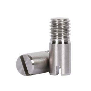 Custom Slotted Cylindrical Pin with External Thread High Quality Stainless Steel Grooved Cylindrical Dowel Pin - Hình ảnh 1
