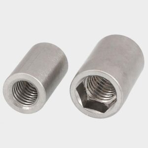 Stainless Steel Hex Socket Cylinder Nut High Quality Round Threaded Rod Nut