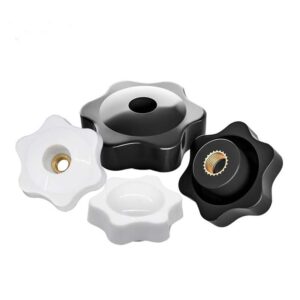 High Quality Plastic Knob Nut Plum Bakelite Hand Tighten Thread Star Knob Nut - Hình ảnh 3