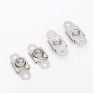 Two Lugs Floating Anchor Nut Double Ear Supporting Plate Self Locking Anchor Nuts - تصویر 2
