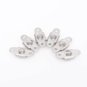 Two Lugs Floating Anchor Nut Double Ear Supporting Plate Self Locking Anchor Nuts - تصویر 3