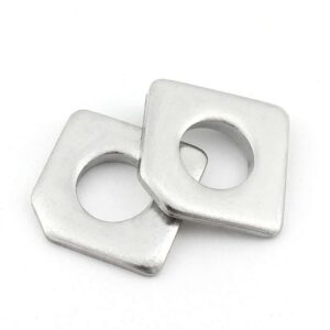 Custom SUS 304 316 Square Bevel Washer Top Quality Square Taper Washer for Slot Section