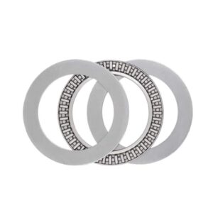 OEM 304 Stainless Steel Thrust Bearing Washer Reliable Plain Finish Customized Sizes Available