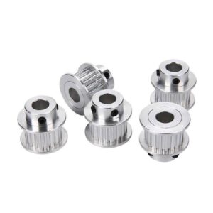 CNC Aluminum Reliable Timing Pulley 20 teeth 5mm bore for Machinery Transmission - immagine 3