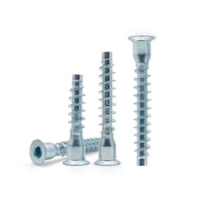 Hex Socket Flat Head Confirmat Screws High Quality Countersunk Head Furniture Screws - obrazek 3