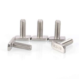 Stainless Steel High Quality Heavy Duty T-Bolts Universal Hardware Fixing Bolts for Roof Racks and Cargo Tracks