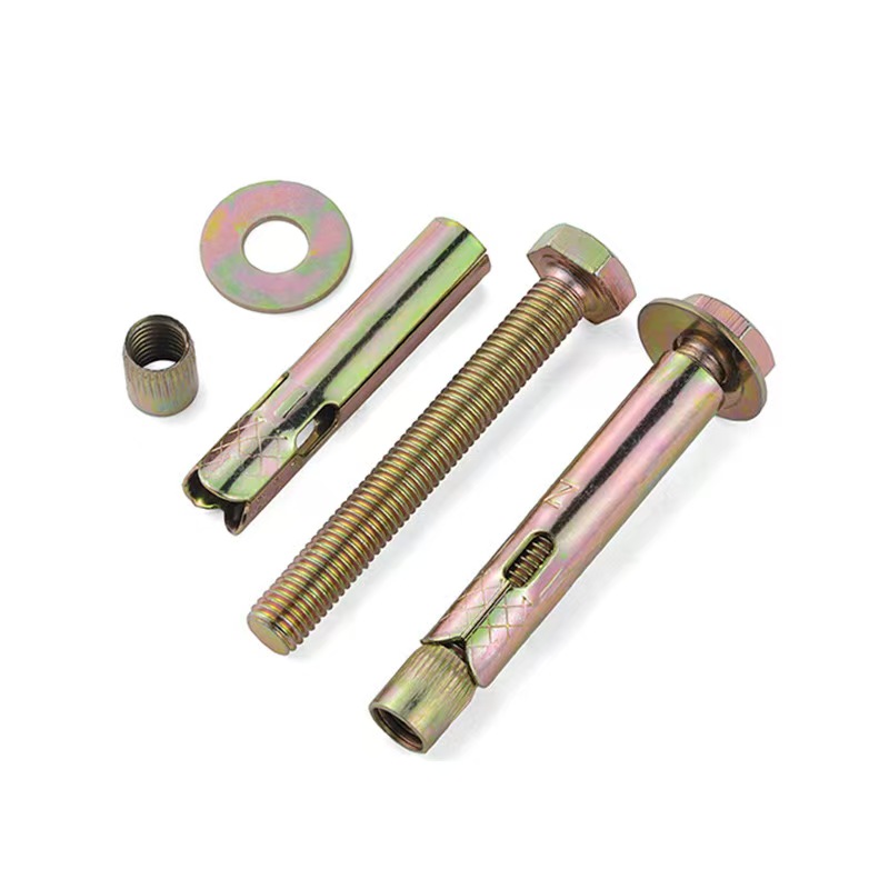 High Quality Sleeve Anchor Bolts Q235 Carbon Steel Zinc Plated Expansion Anchors for Construction